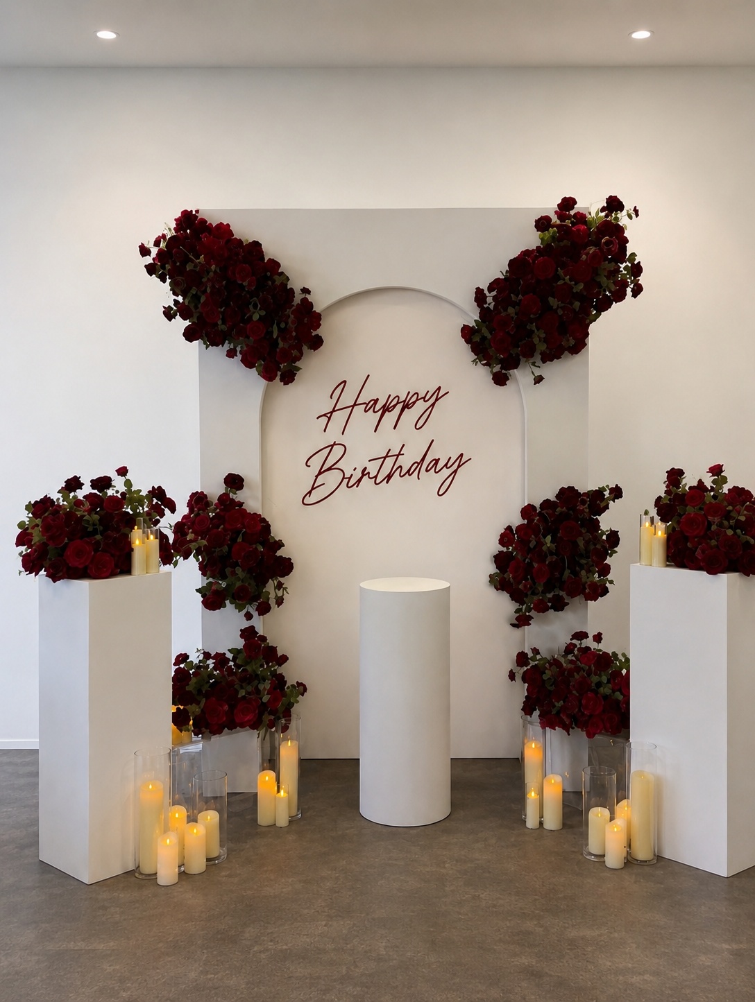Happy Birthday Breana backdrop by Luxury Lane