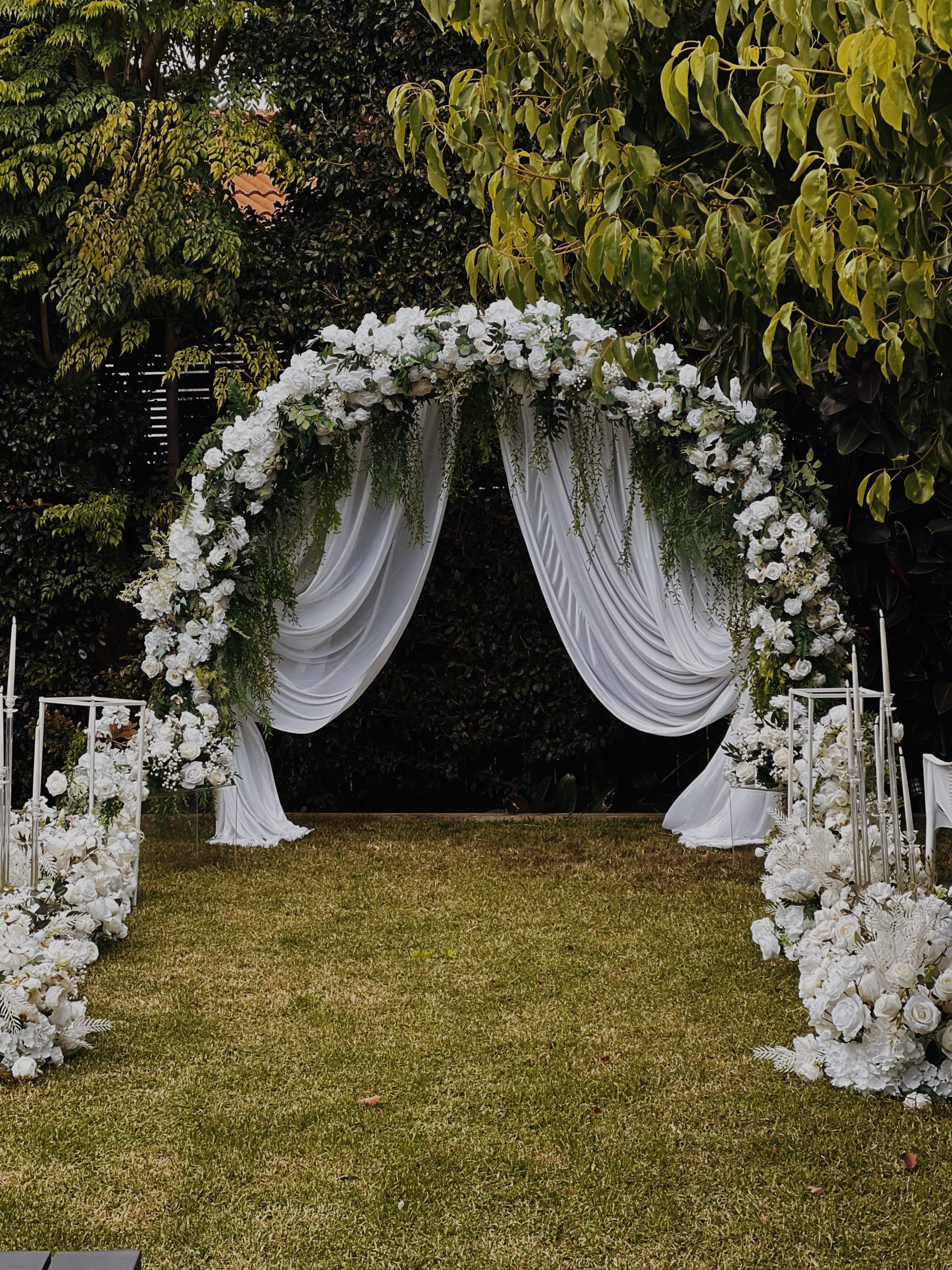 Wedding Circle Ceremony Arch