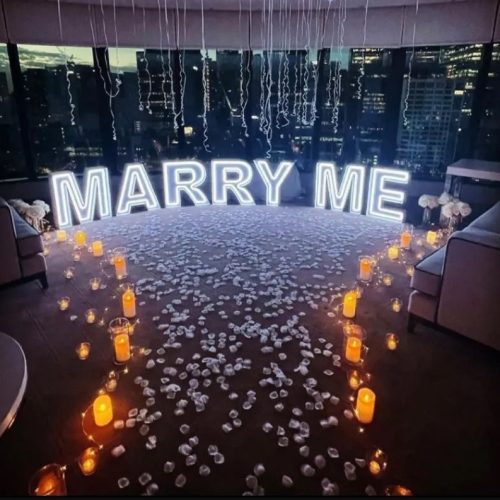 Marry Me letters