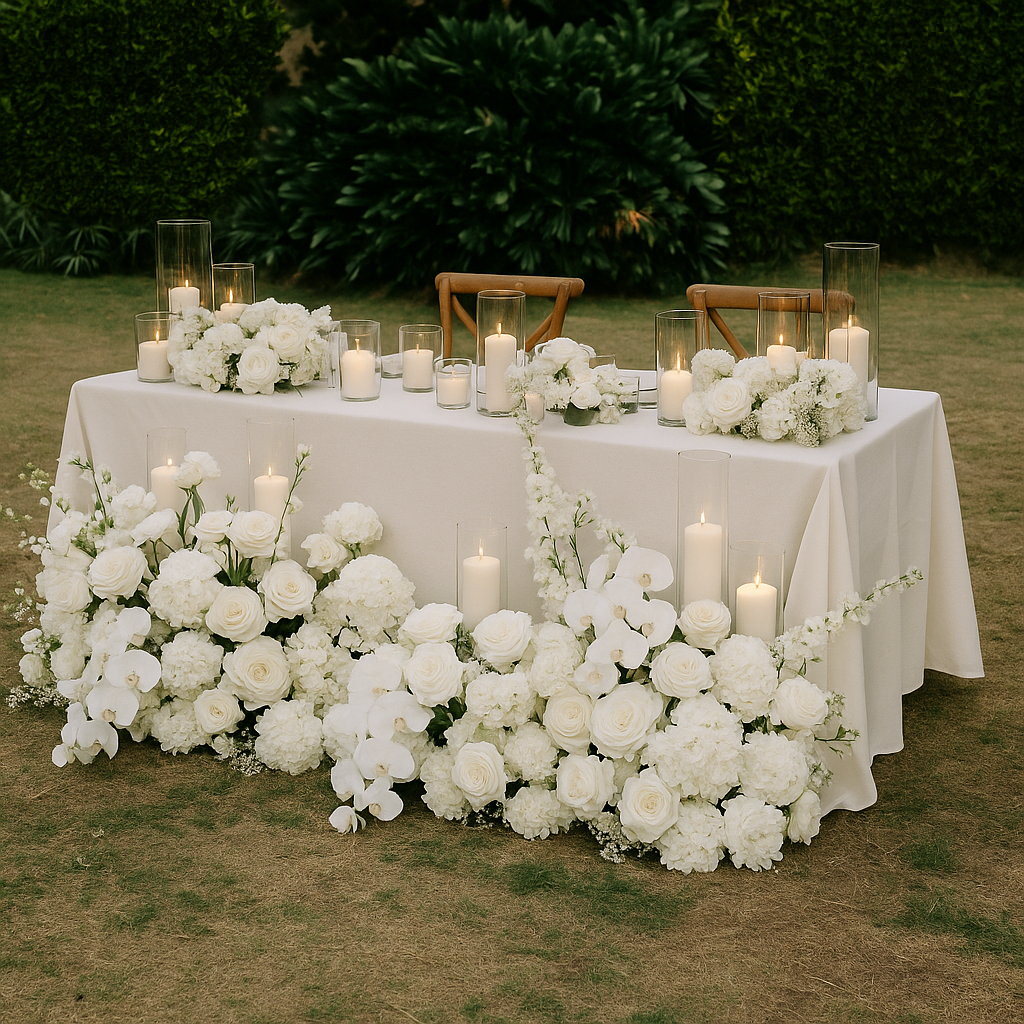Bridal Table for 2 by Luxury Lane