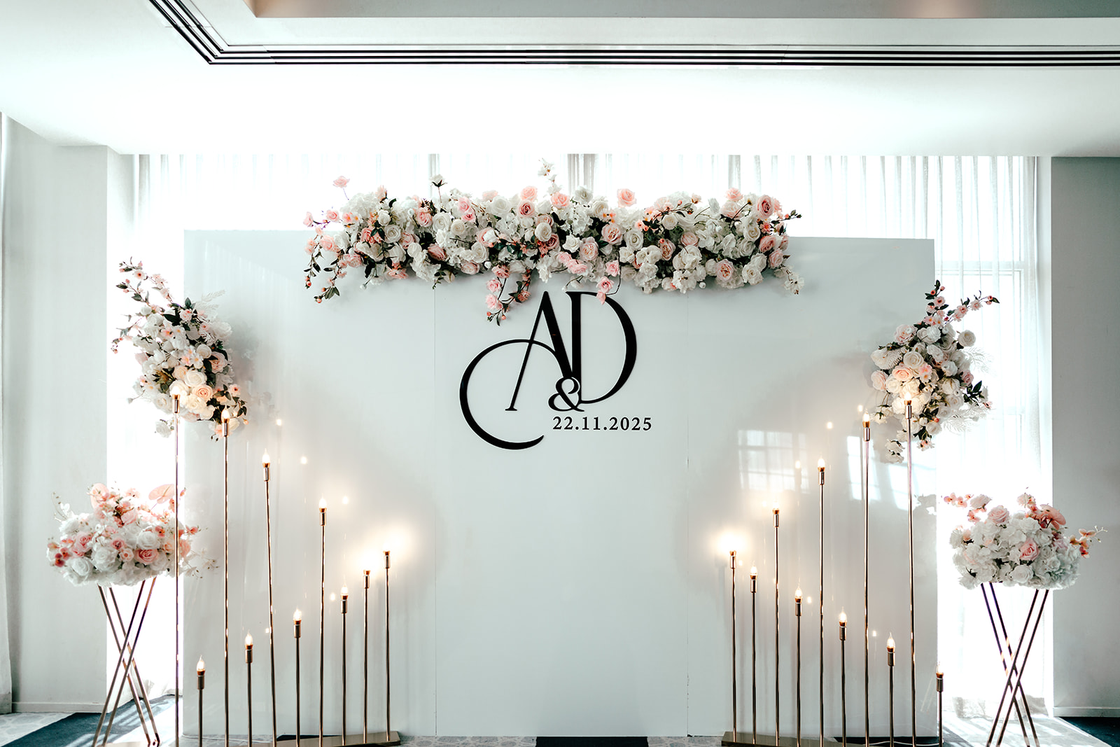 Auckland Luxury Wedding Decor Photo Backdrop