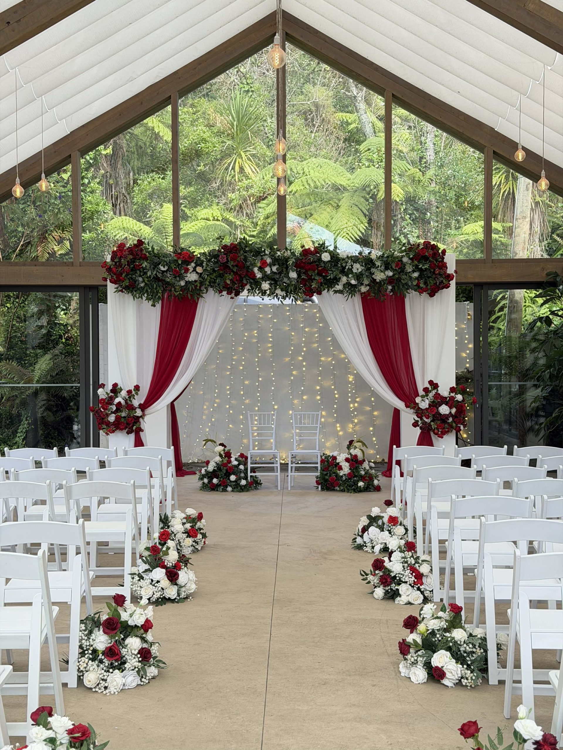 Auckland Indian Wedding Mandap by Luxury Lane