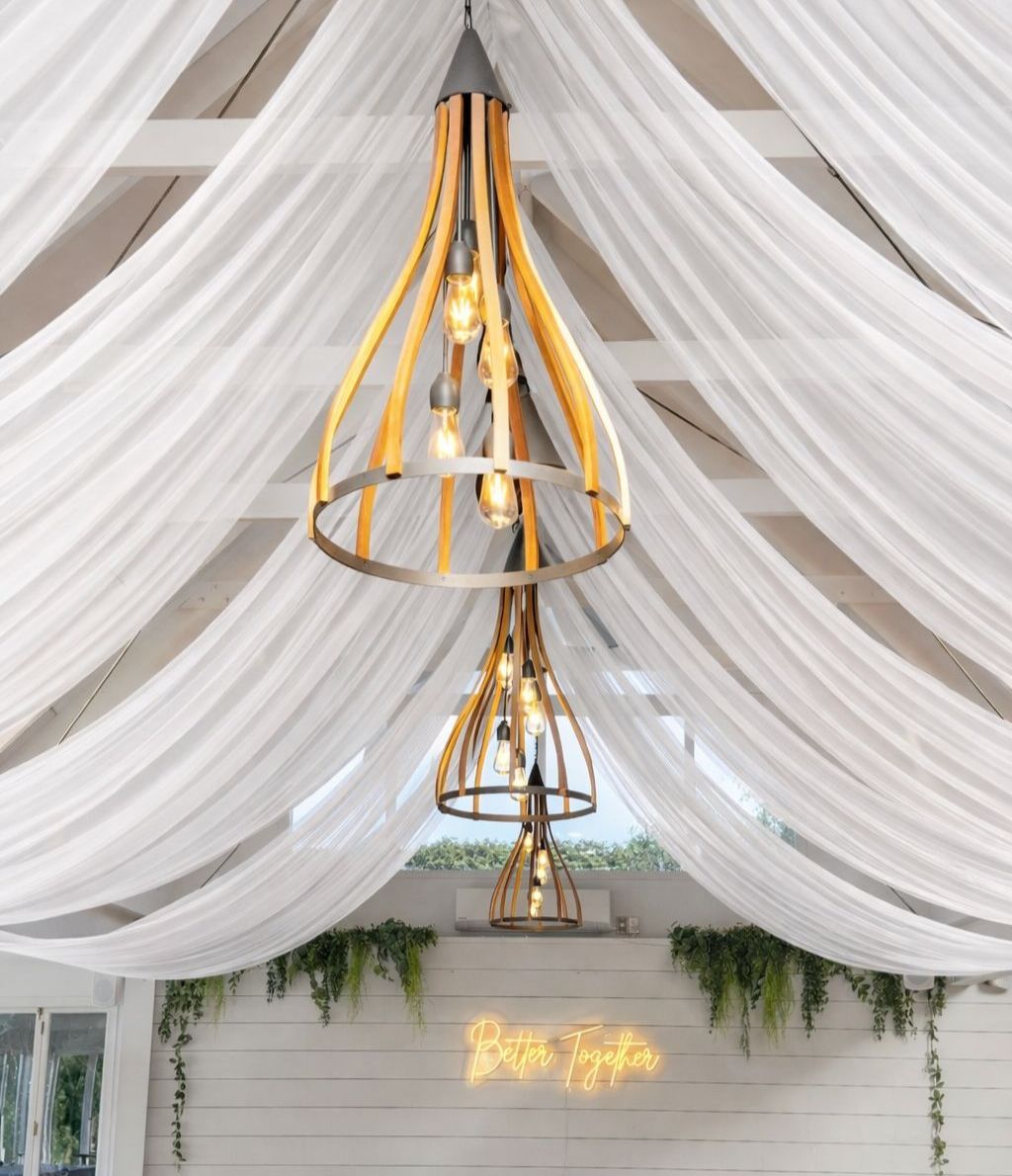 Ceiling Draping at Abel Estate Luxury Lane